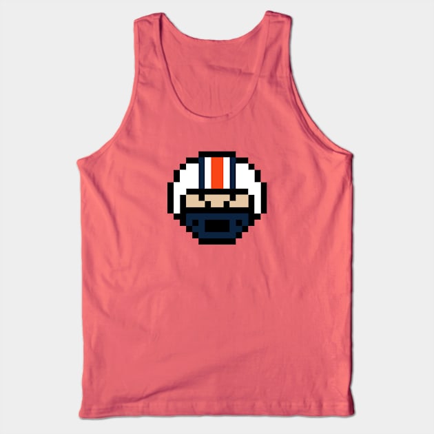 8-Bit Helmet - Auburn Tank Top by The Pixel League